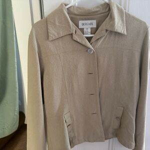 Bogari raw silk jacket